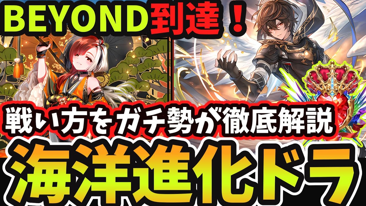 【シャドバWB】これさえ見れば勝率が劇的に変わる 海洋進化ドラでBEYONDまで到達出来たガチ勢が最新版『進化ドラゴン』の戦い方を徹底解説します