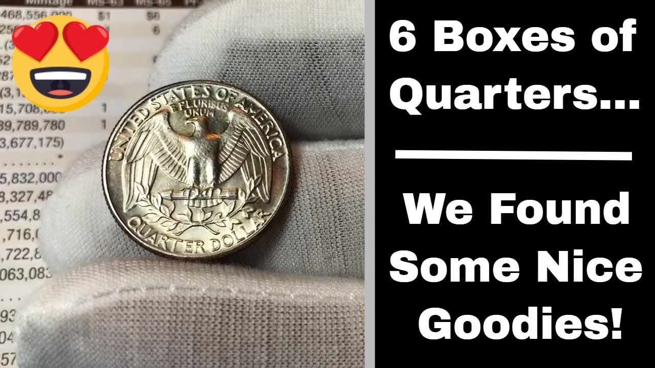 Quarter Hunting - Found Silver, Varieties & 2019 River of No Return Quarters