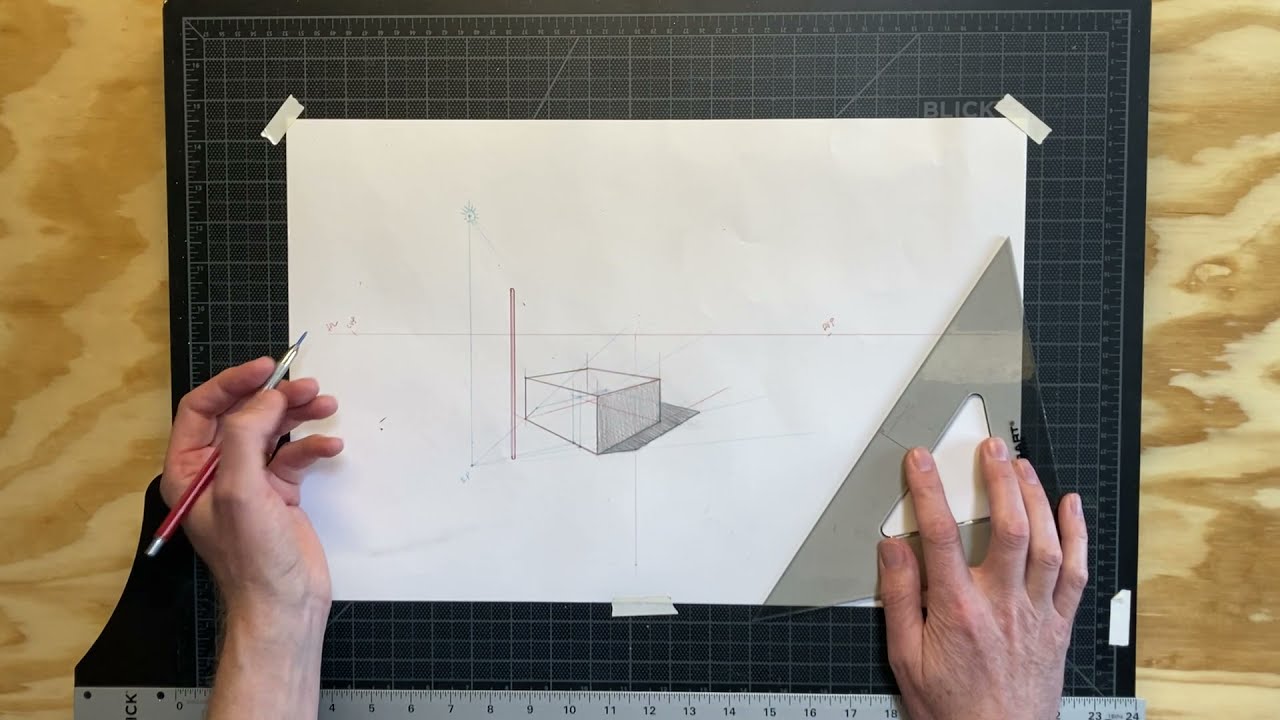 Adding Light and Shadow in Perspective