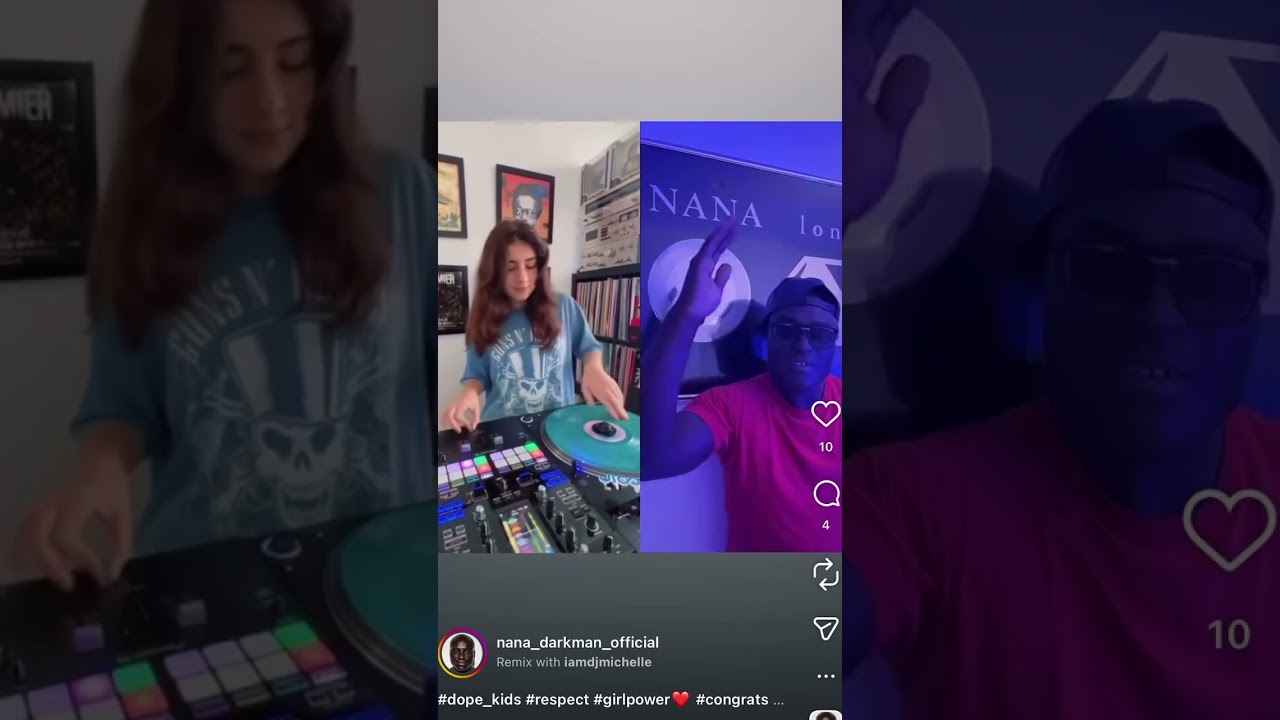 #cool #dj @IAMDJMICHELLE  #lonely #nana #nanadarkman #akon @Akon #btsshorts