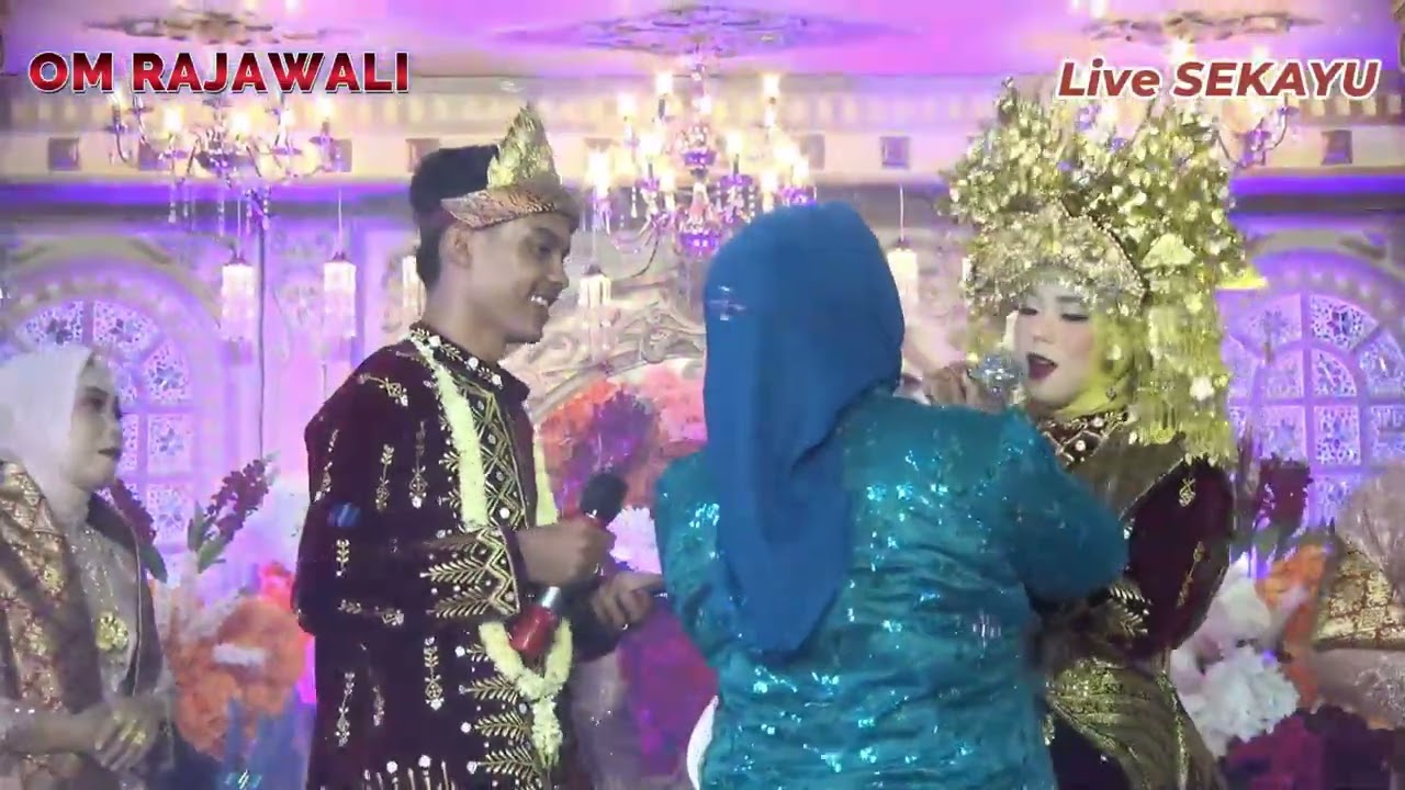 Mempelai Preti & Micko Kota Sekayu BAHTRAI CINTA OM RAJAWALI
