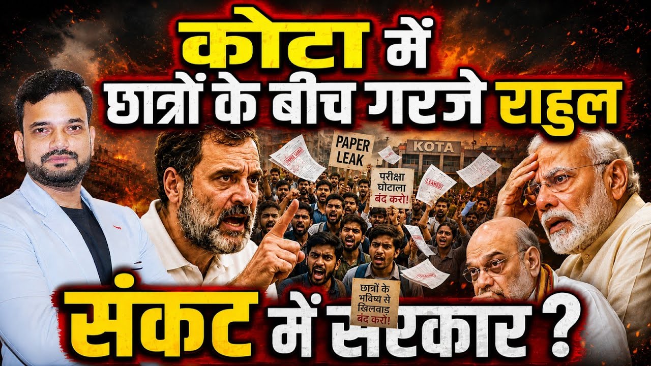 Rahul Gandhi LIVE: Chhatron ki goonj | NEET paper leak | Congress on paper leak
