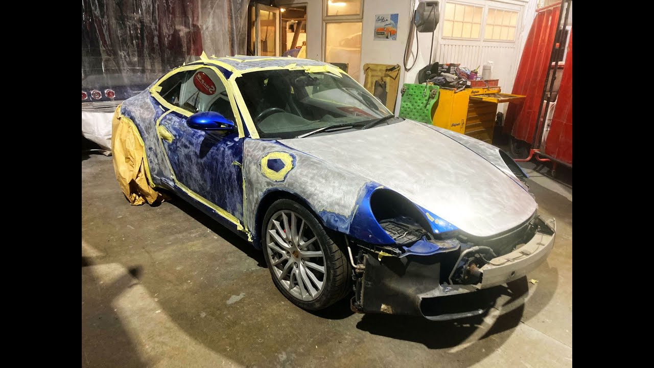 RUSTY!   Porsche 997 Metal Repairs and Bare Metal Repaint with Novol For Classic Car