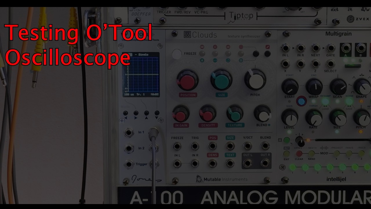 Testing O'tool+ Oscilloscope and Audio Tools