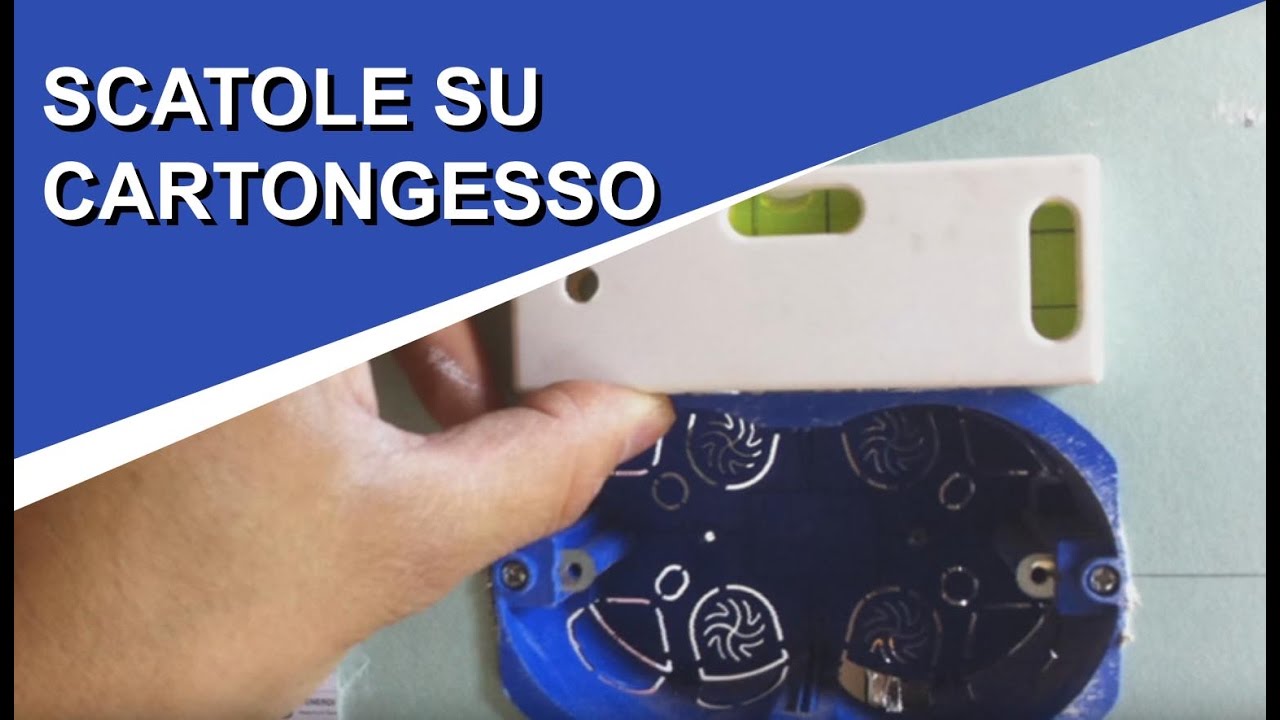 Come montare una scatola 503 su cartongesso