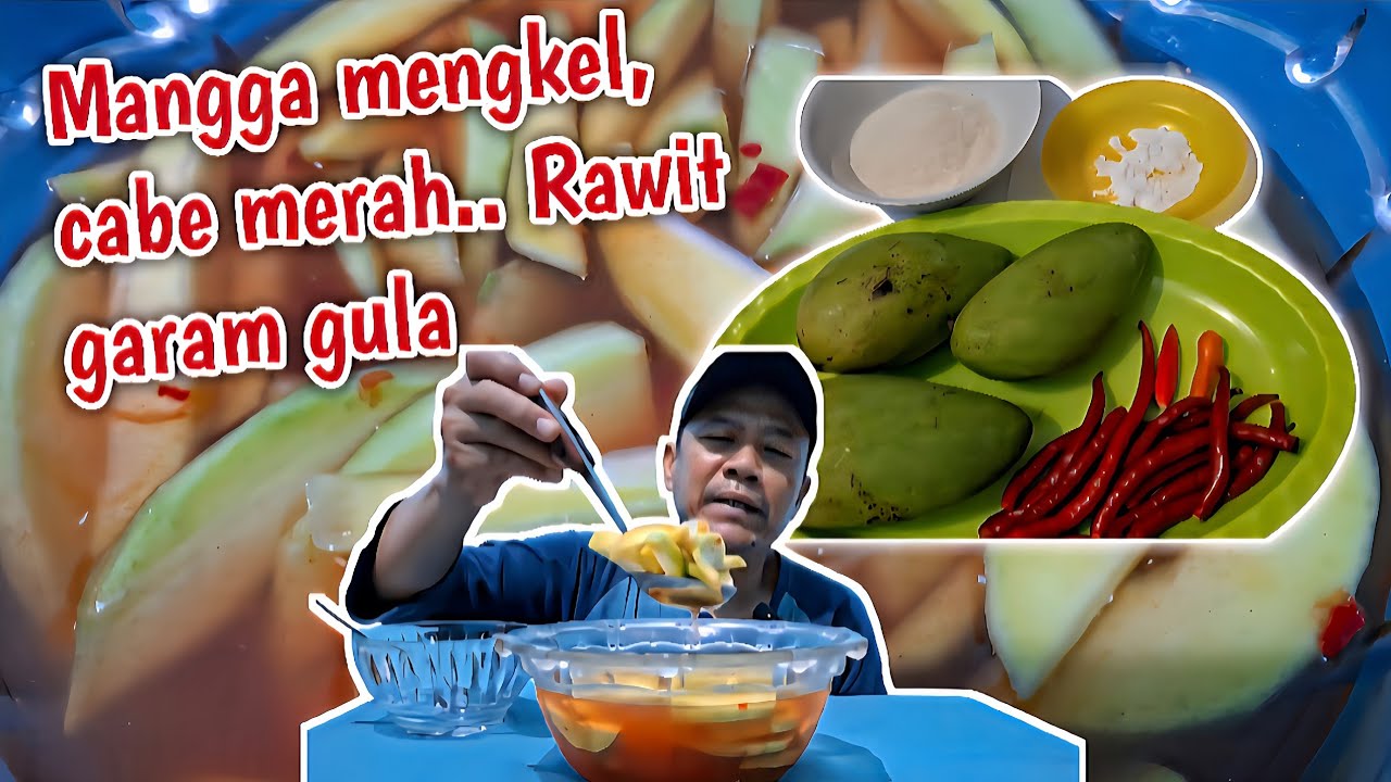 CARA MEMBUAT ASINAN MANGGA YANG SEGER BIKIN NGILER.. JOSSSS 