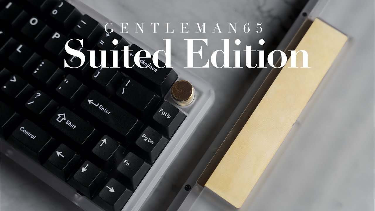 Polycarbonate and Brass Elegance | Gent65 Suited Edition Review