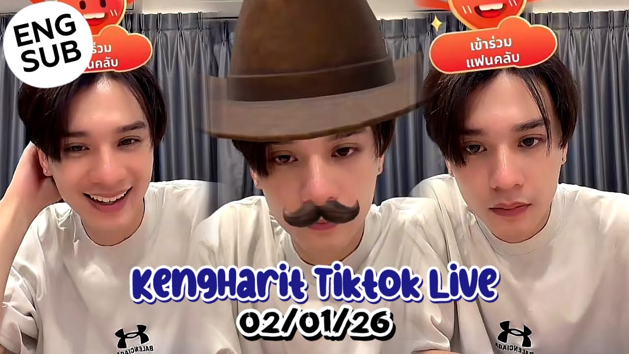 (ENG) KengHarit Tiktok Live 02/01/26 #kengnamping #kengharit 