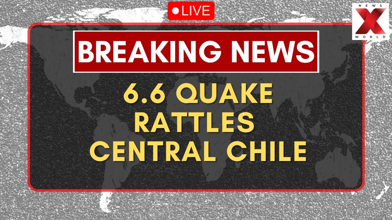 Chile Earthquake LIVE :Magnitude 6.6 Earthquake Hits Central Chile Coast | NewsX World