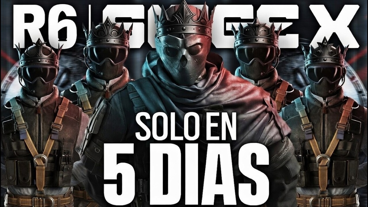 ¿PUEDO ENSEÑAR en 5 DÍAS a JUGAR RAINBOW SIX SIEGE? | #Gladiator6 #R6 #publicidad
