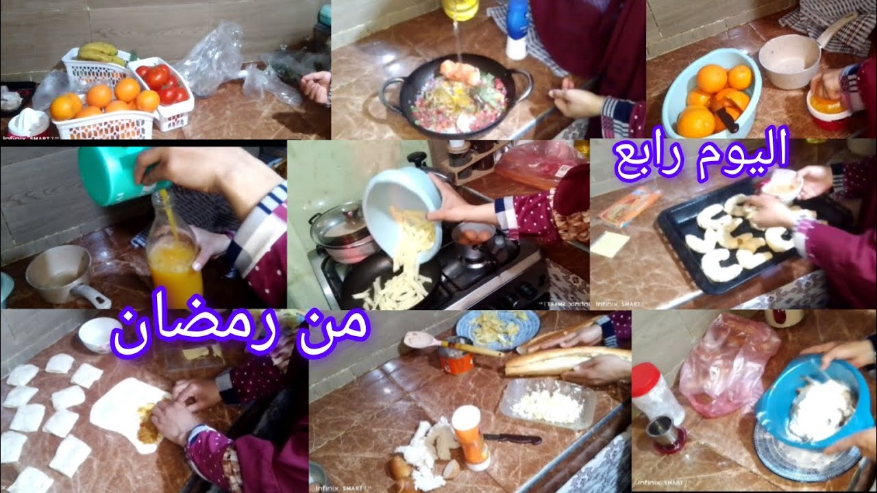 رتين رابع من رمضان كنوجد غير سهل 🥖 معمره طبيلتي فرحه عائلتي بلي قسم الله 