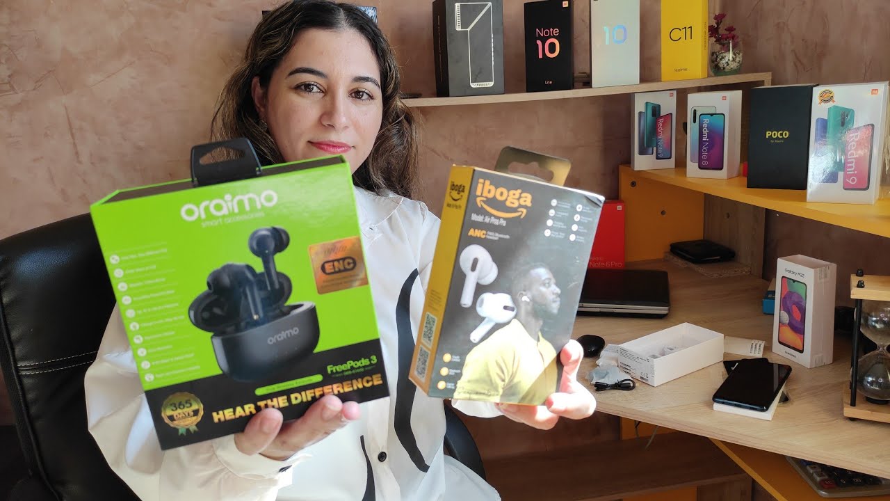 iboga pro ANC vs oraimo freepods 3 | مقارنة مميزات وعيوب السماعاتين | سعر السماعاتين