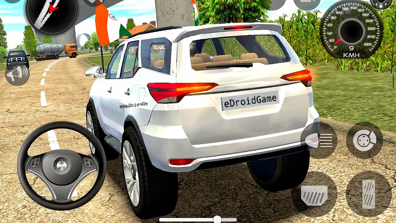 New Indian Cars Simulator 2026: 4X4 Toyota Fortuner Driving Gadi Wala Game Car Game Android Gameplay
