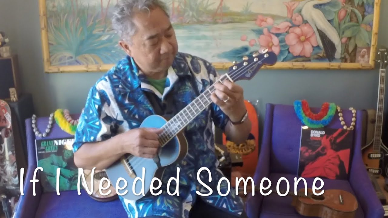 If I Needed Someone Beatles George Harrison Ukulele