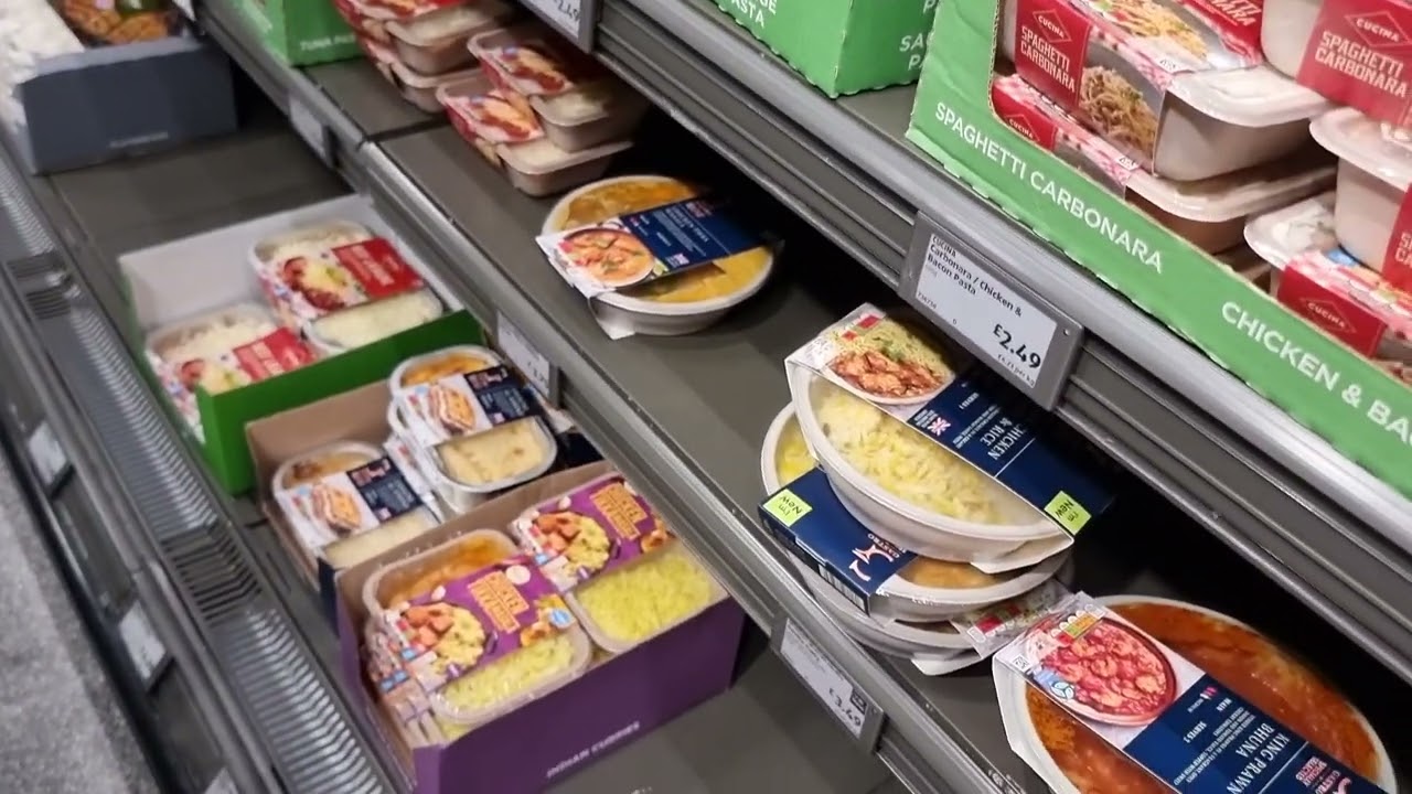 Aldi's shopping wrexham city centre no milk