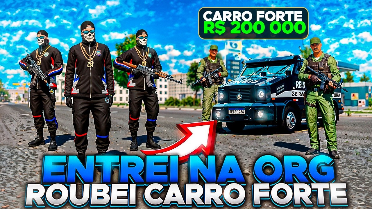 ENTREI EM UMA FAC E R0UBEI CARRO FORTE NO LIVE RUSSIA
