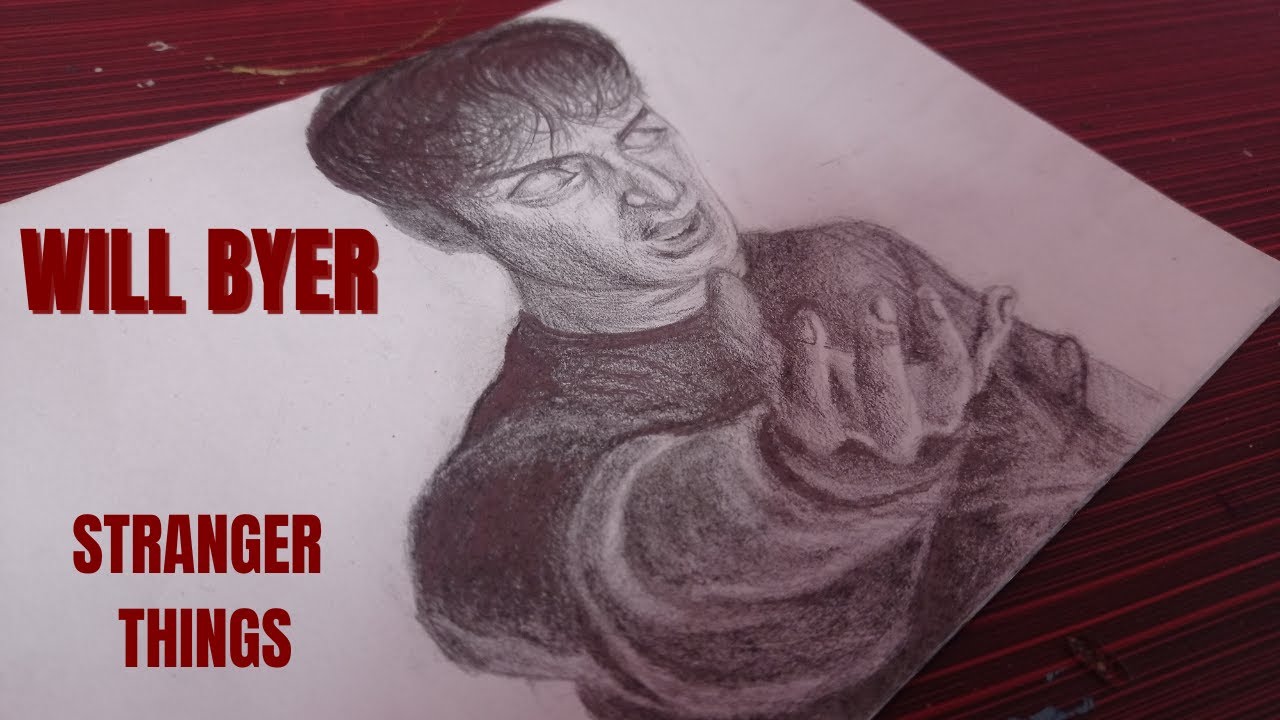 I Drew Will Byers from Stranger Things | Season 5 Fan Art