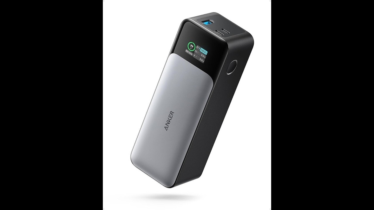 Anker 737 24000mAh Power Bank charges upto 140W, Using 25W Charger Give High Speed Charging