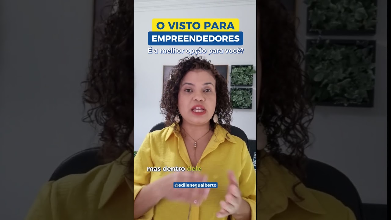V&iacute;deo novo no canal: visto para empreender em Portugal