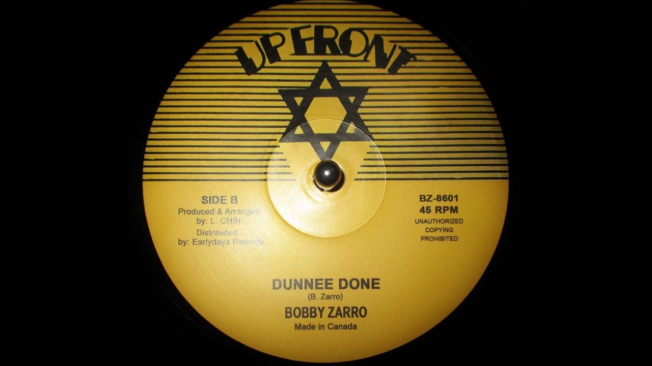 Bobby Zarro - Dunnee Done