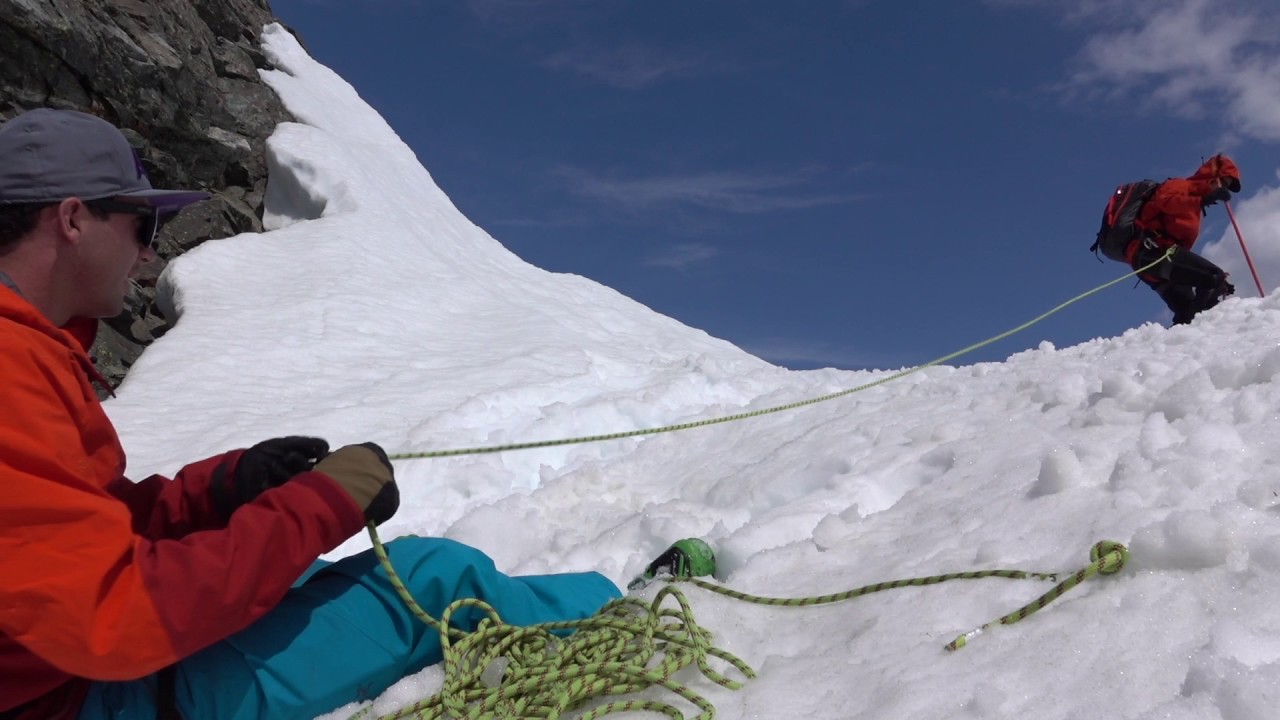 Roping Into A Ski Line - Ski Mountaineering Tips Ep.5