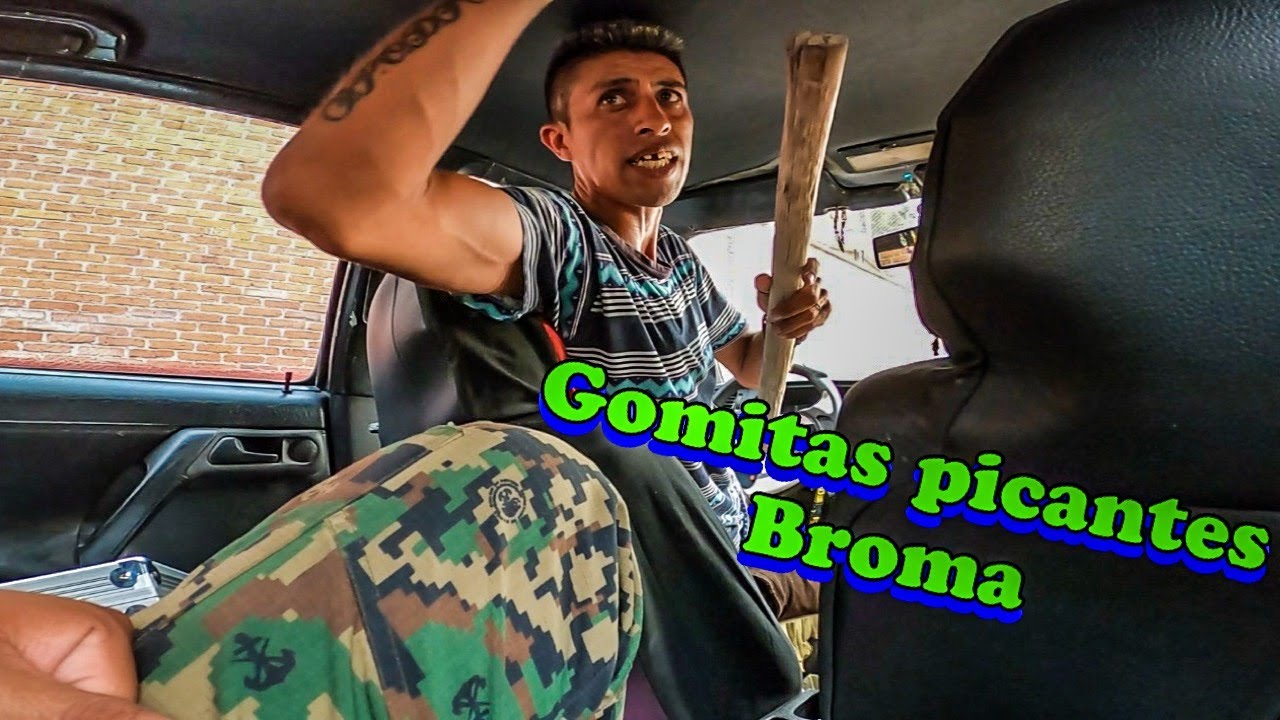 (BROMA) pesada en taxi