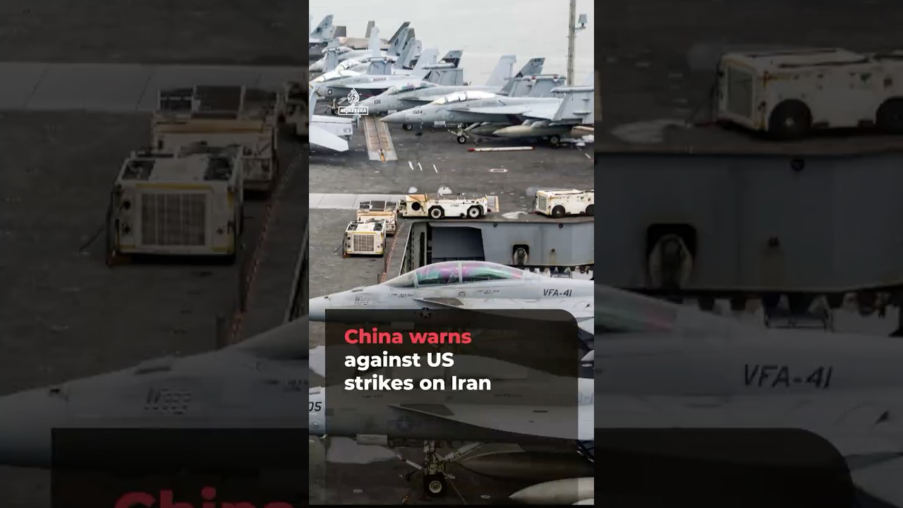 China warns against US &lsquo;military adventurism&rsquo; as Iran tensions escalate
