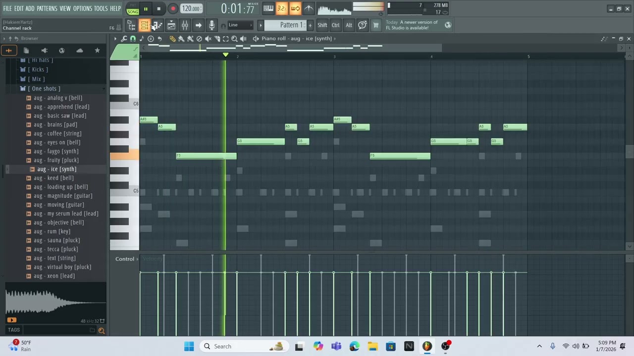 melody and beat from scratch (part 12)