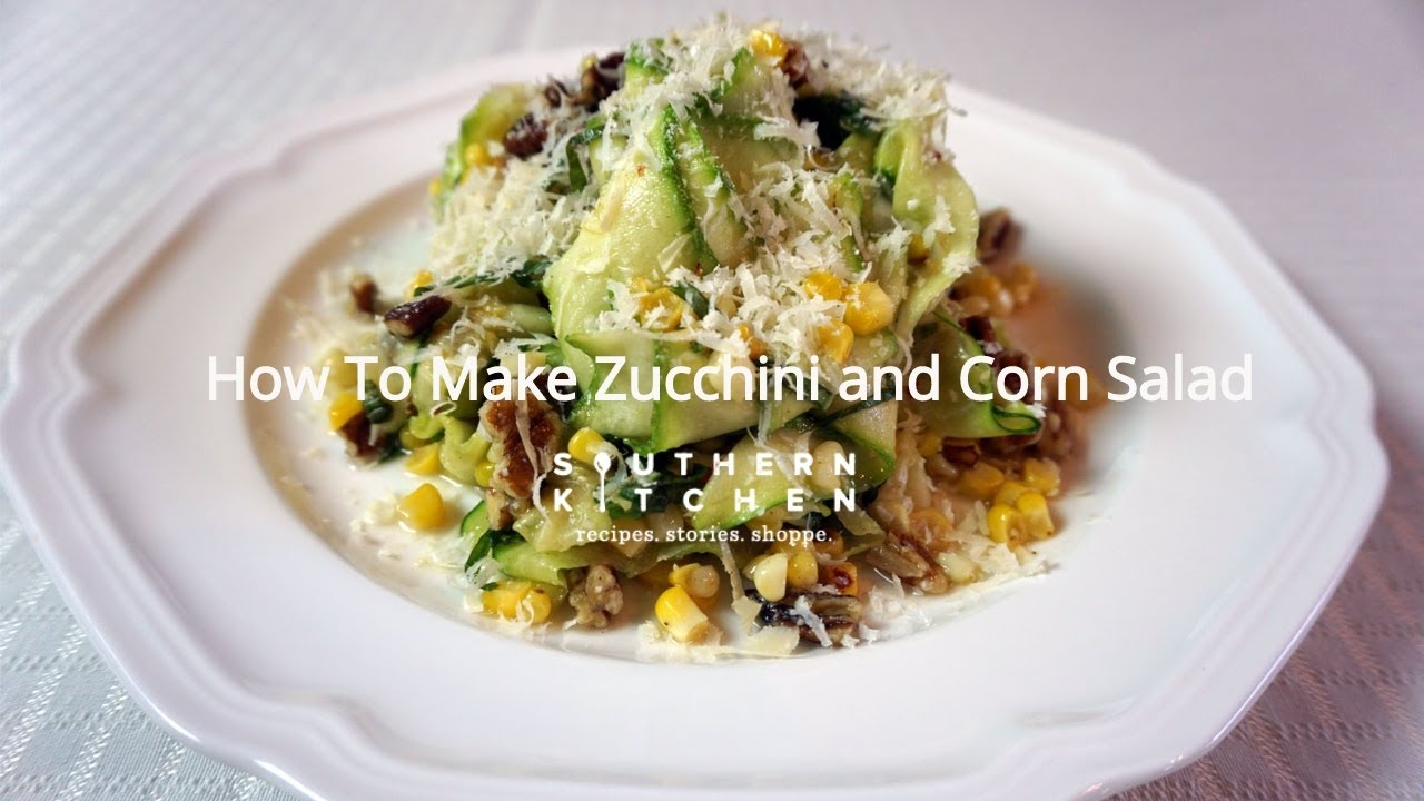 How To Make Shaved Zucchini and Corn Salad