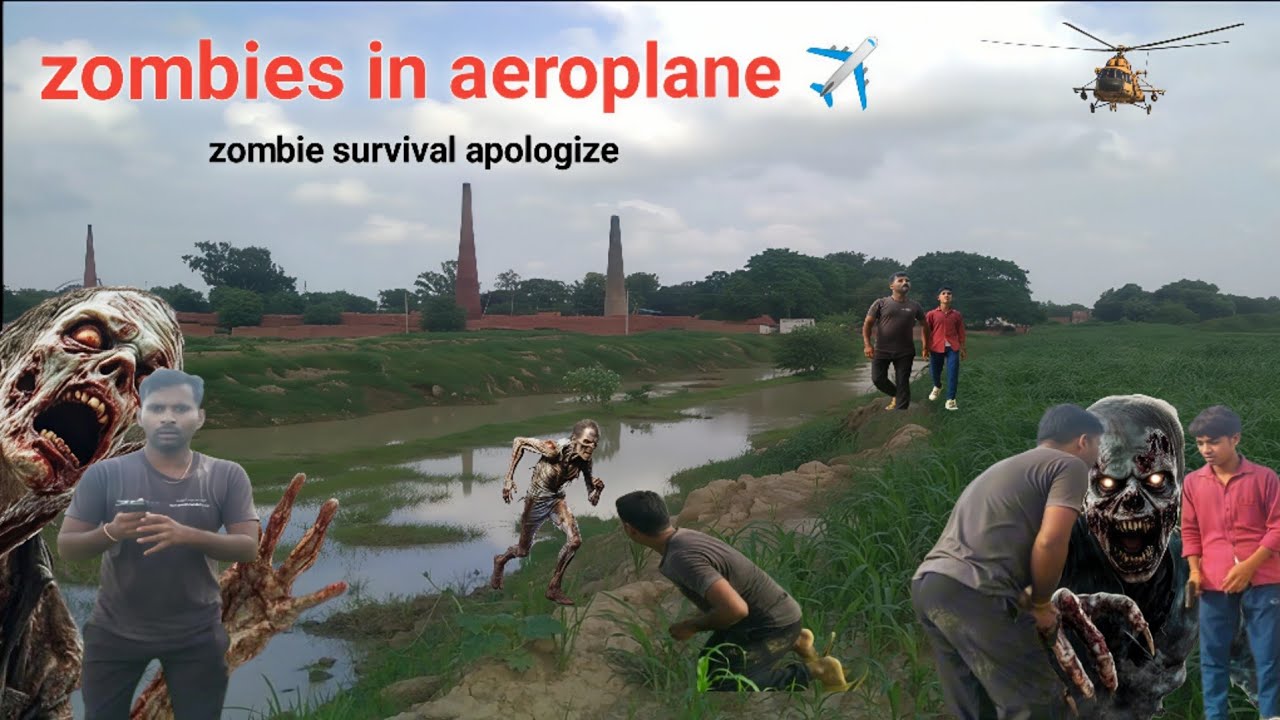 Zombie in eroplane || zombie || mr rajshahi || zombie survival || zombie apocalypse || zombies