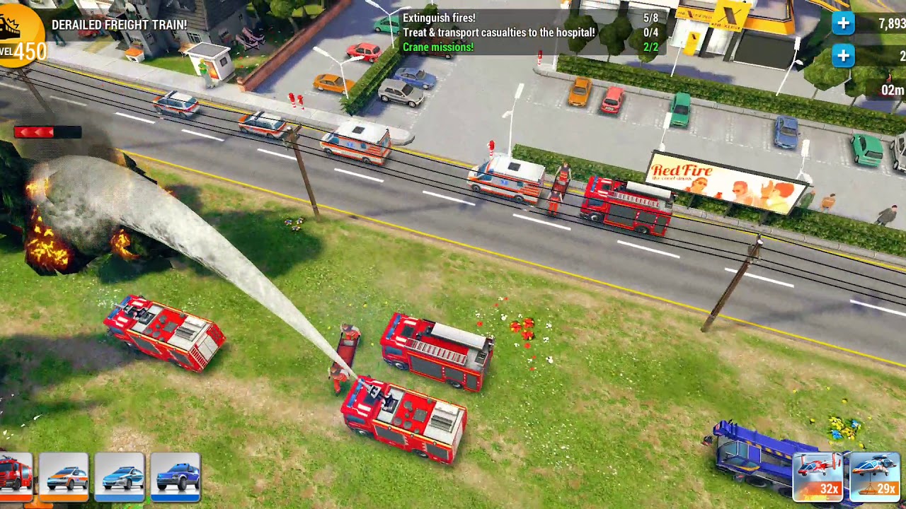 Emergency HQ #208 - Derailed freight train - Platinum - Level 450