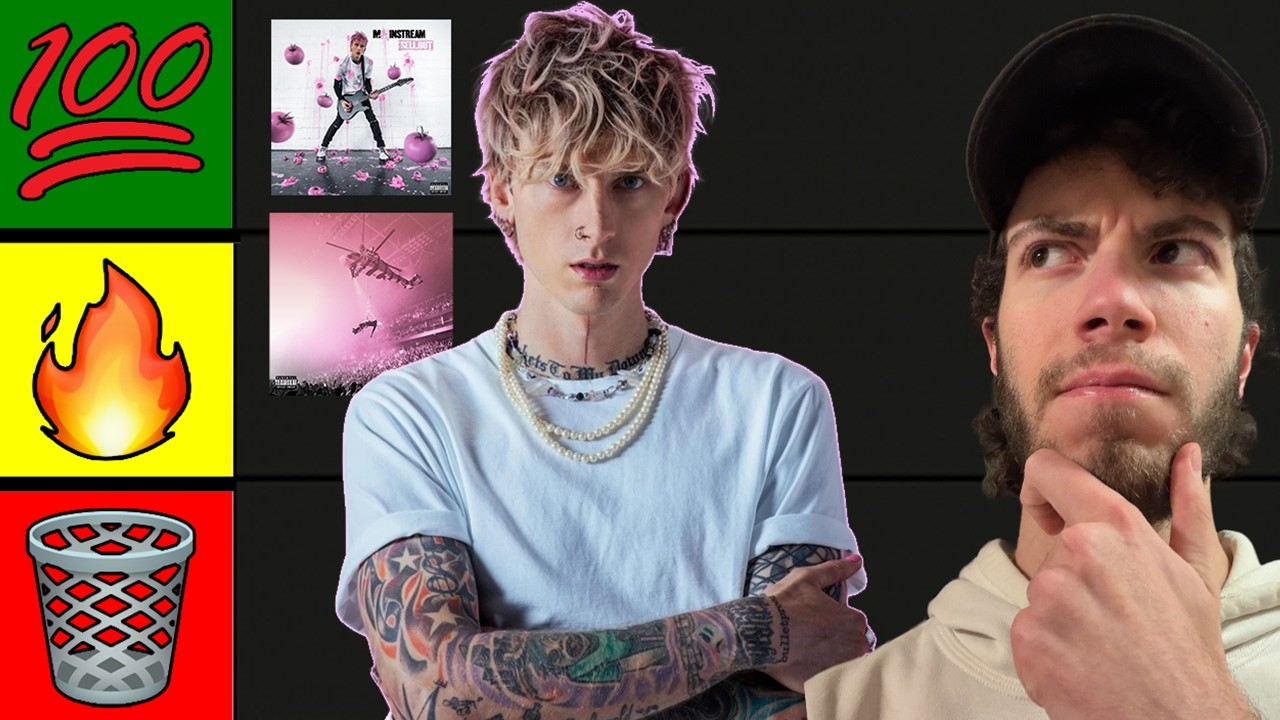 RANKING MGK'S MAINSTREAM SELLOUT!! (Life in Pink Included) (Tier List Tuesday Episode 8)
