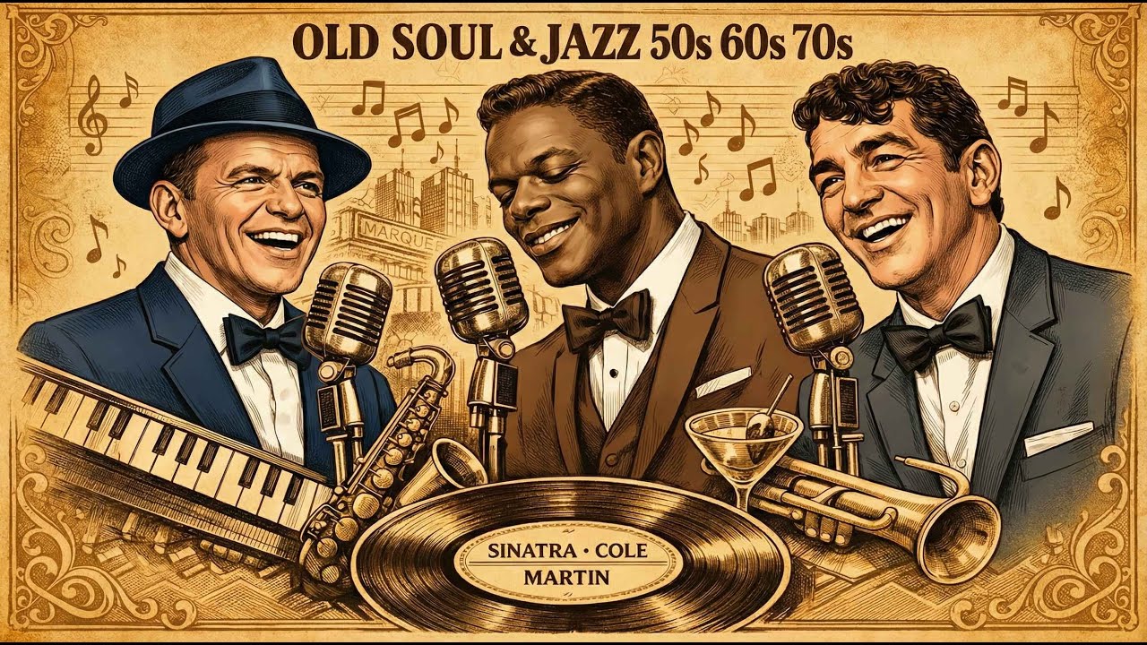 Frank Sinatra, Louis Armstrong, Nat King Cole 🎷 Timeless 50s 60s 70s Jazz Classics