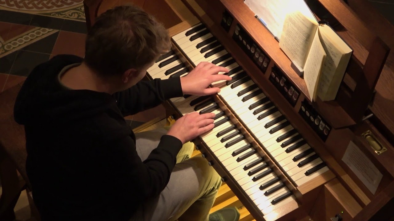 Improvisation 'Ubi caritas et amor' - Geerten Liefting, Transeptorgan Bonaventura Woerden (NL)