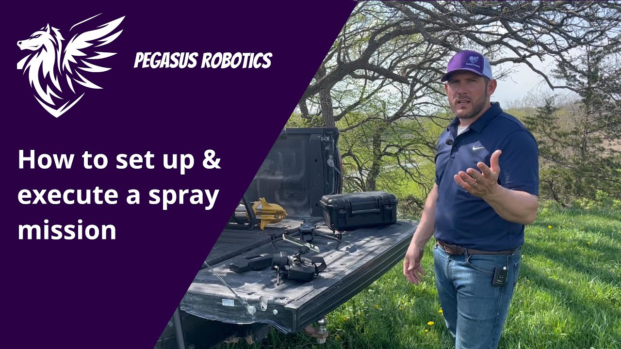 How to set up & execute a spray mission | XAG P100 Pro | In-depth tutorial
