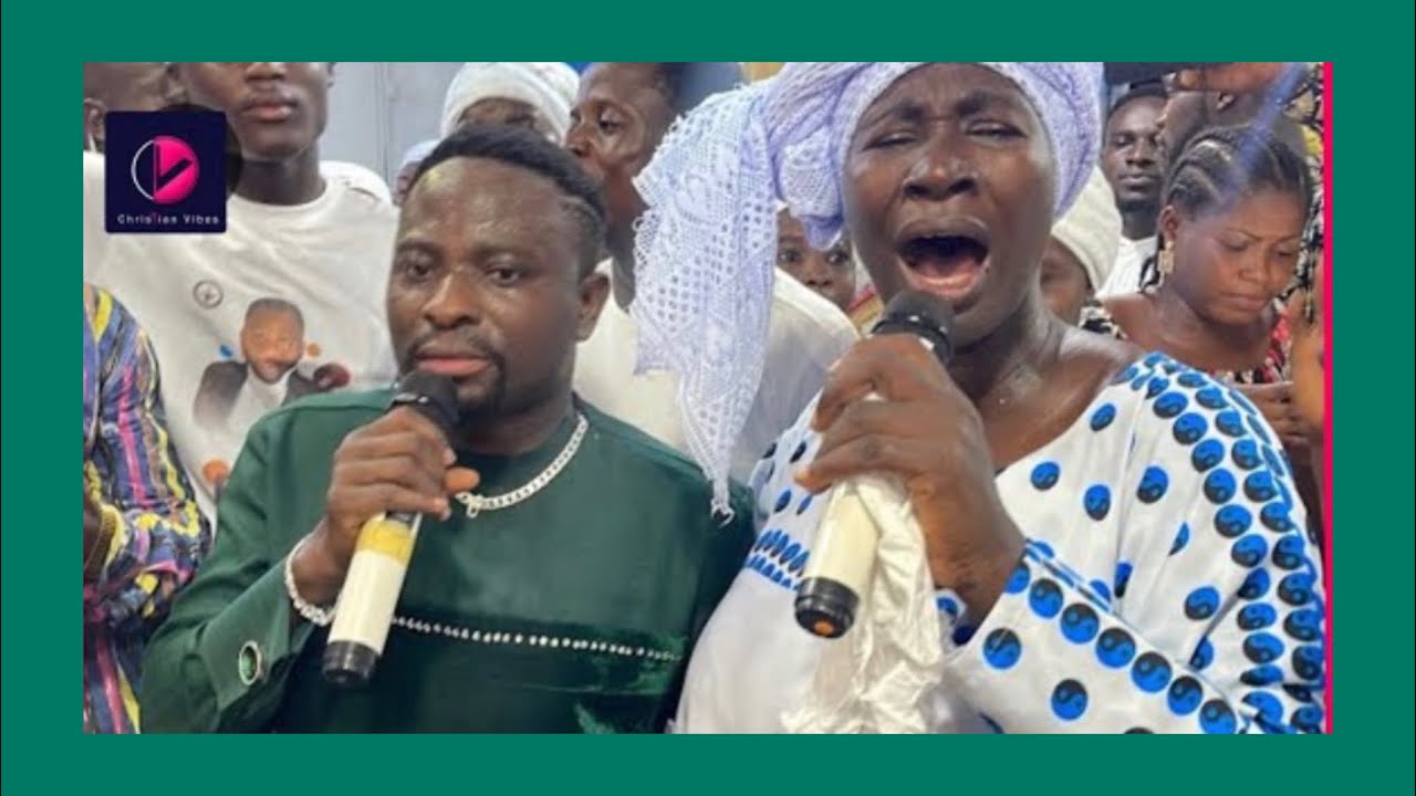 Cecilia Marfo and Broda Sammy Leads A Powerful Worship Together after their Reunion At Ashaiman.