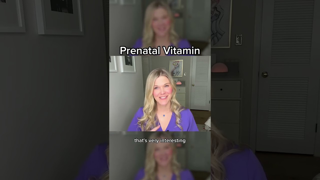 How do you choose a prenatal vitamin?  #shorts