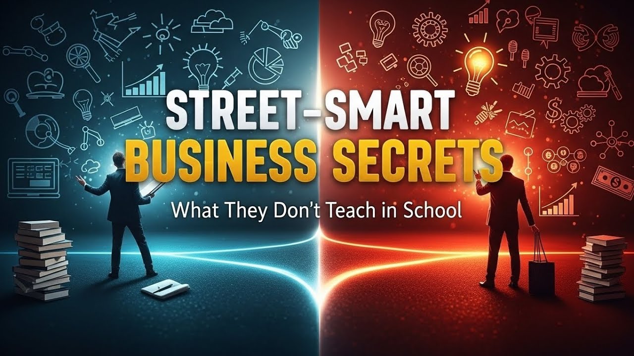 THE SECRET OF BUSINESS SUCCESS THEY DON'T TEACH IN BUSINESS SCHOOL: STREET-SMART BUSINESS STRATEGIES