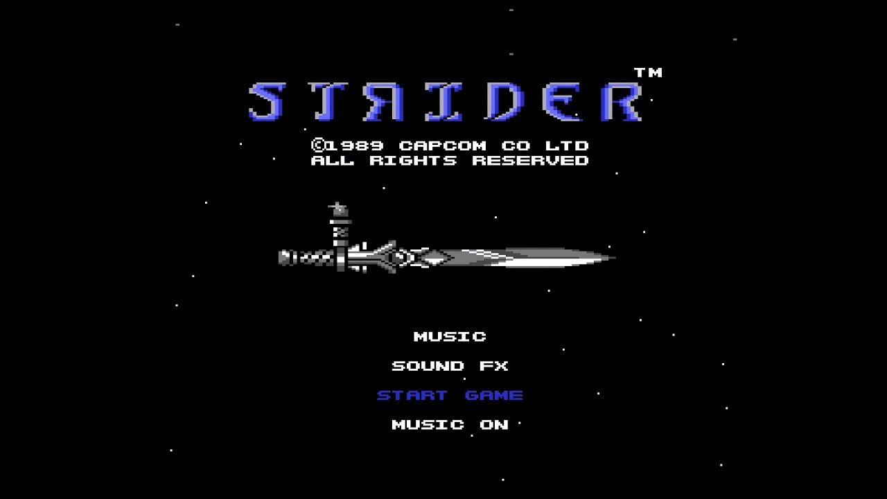 Commodore 64 Longplay [330] Strider (EU)