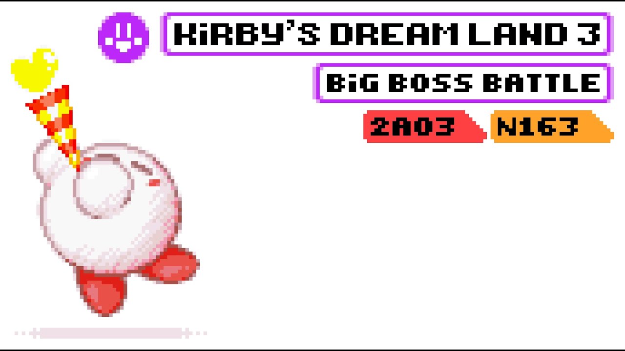 Kirby's Dream Land 3 - Big Boss Battle