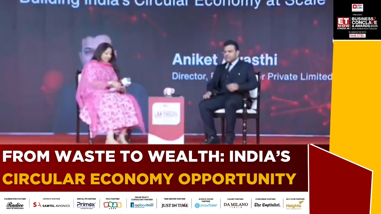 Closing The Loop: Building India's Circular Economy At Scale | Aniket Awasthi | Business Conclave