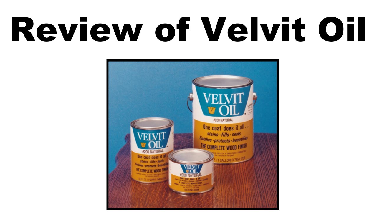 Velvit Oil for WoodWorking and Guitar Finish