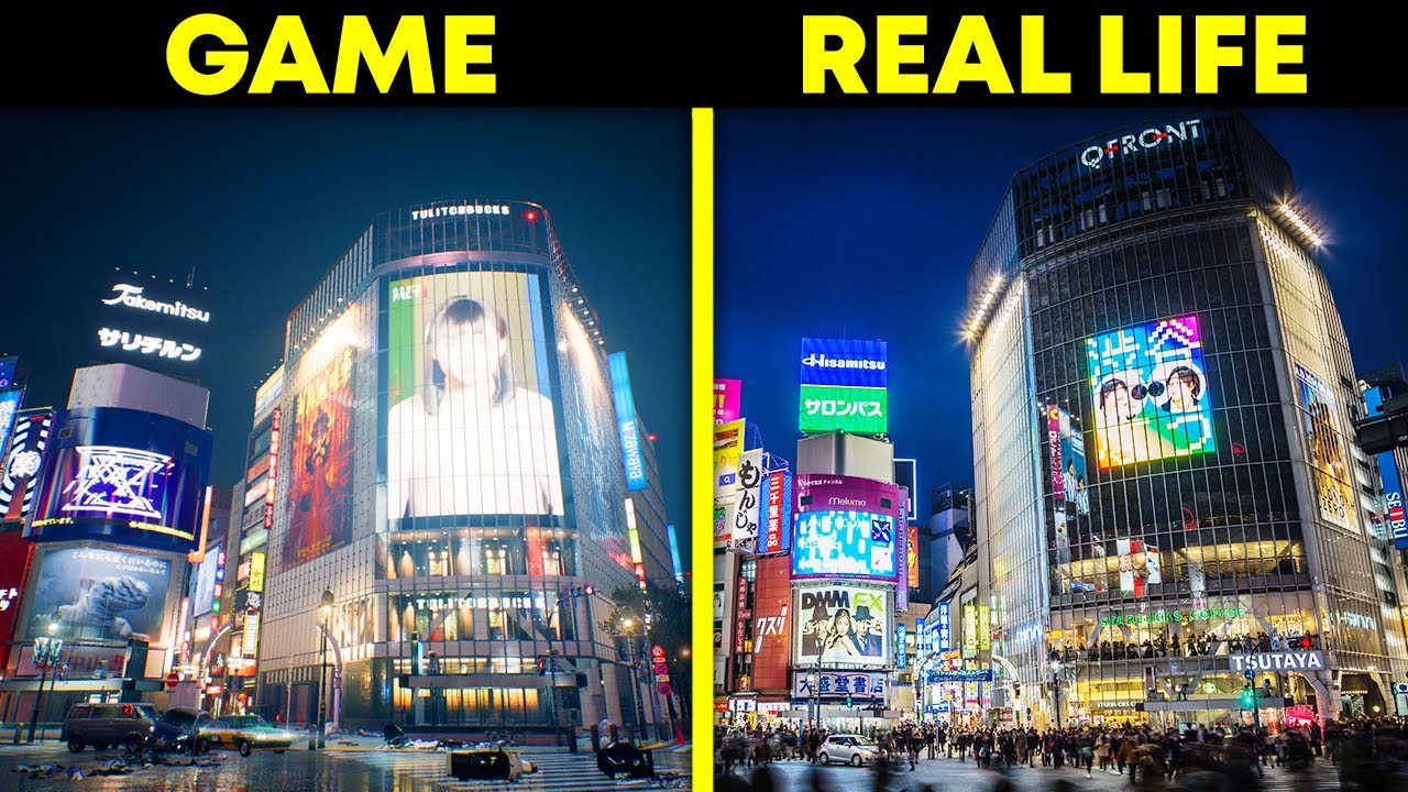 Ghostwire:Tokyo GAME vs REAL LIFE