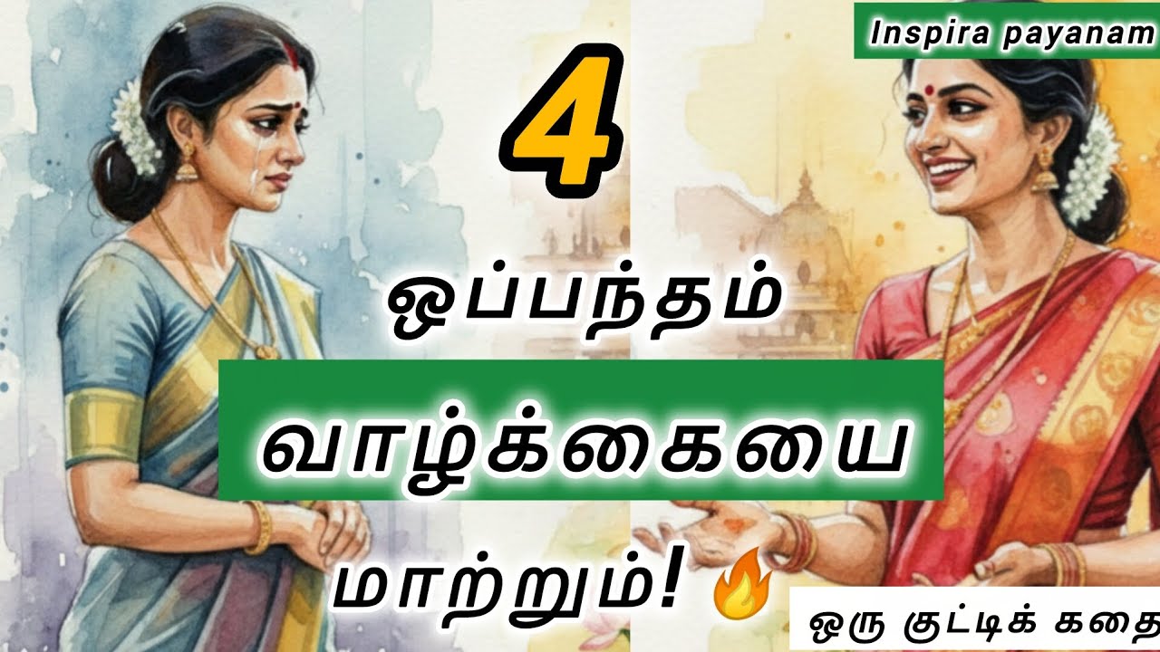 தைரியமாக, சுதந்திரமாக, சிறப்பாக வாழ 4 ஒப்பந்தங்கள் | The Four Agreements | Motivational Story Tamil