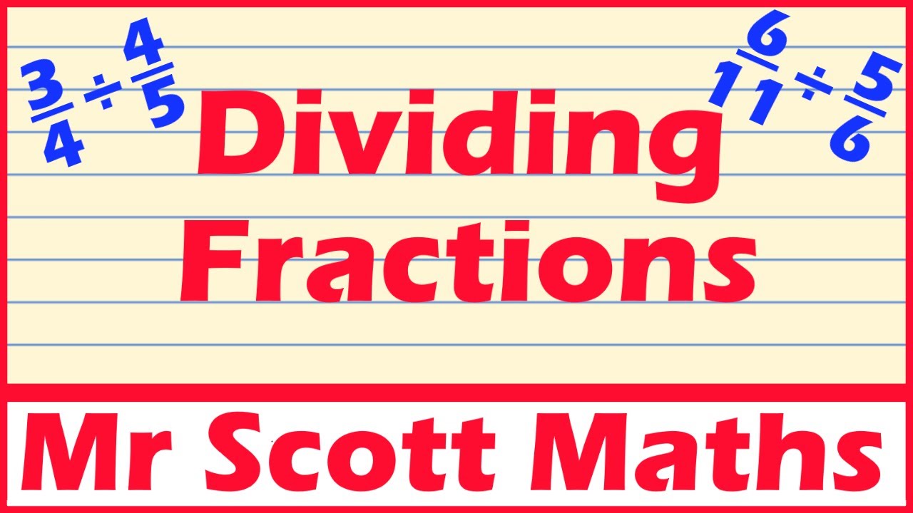 How to divide fractions using keep change flip