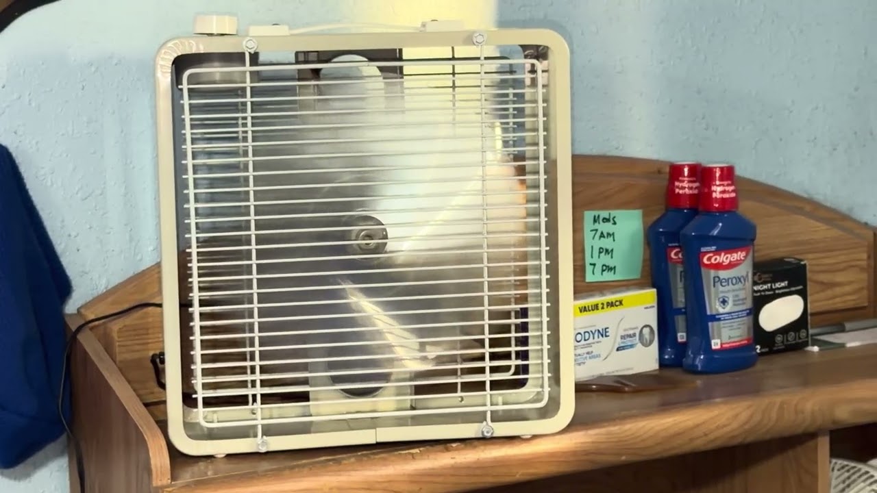 Manning bowling 12” McGraw Edison Box Fan @CartierEd 