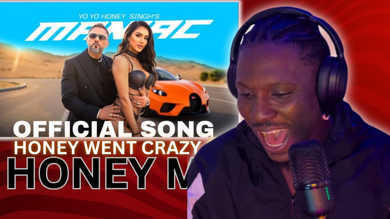 MANIAC Is Pure Madness 😳🔥 | Yo Yo Honey Singh Reaction