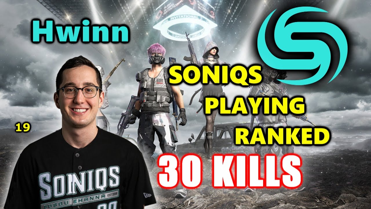 SONIQS Playing RANKED - Hwinn, TGLTN, Shrimzy & M1me - 30 KILLS - CLUTCH! - PUBG
