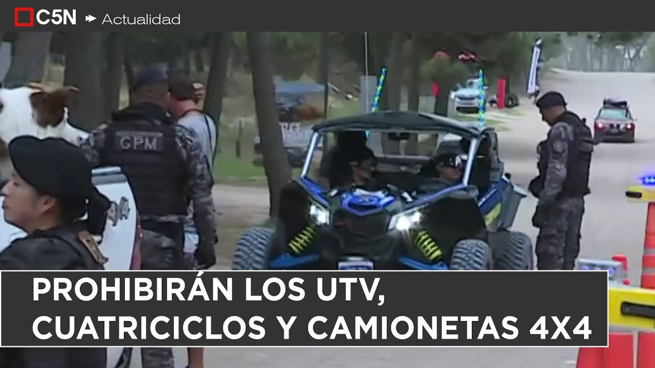 Pinamar: la JUSTICIA PROHIBIÓ la circulación en los MEDANOS