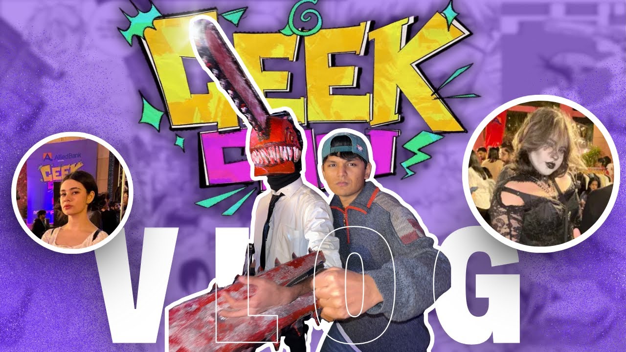 GeekCon 2026 Karachi 🇵🇰 | Pakistan’s Biggest Anime, Gaming & Cosplay Event | Day 1 Vlog #anime #fyp